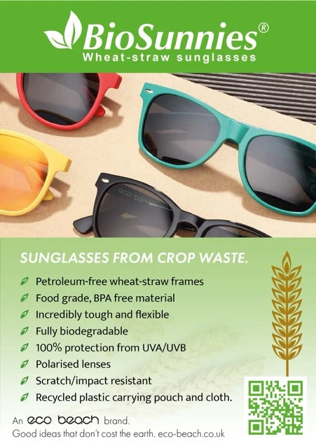 BioSunnies A5 POS Strut Card