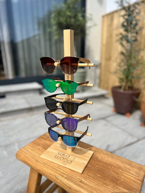 Bamboo Wildwood Display Stand From Eco Beach