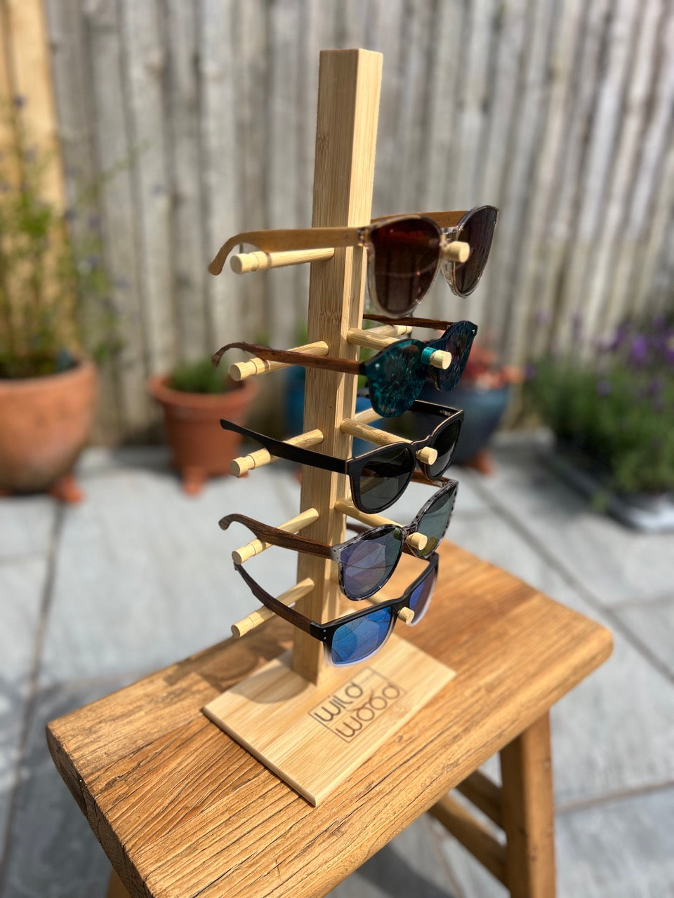 Bamboo Wildwood Display Stand From Eco Beach