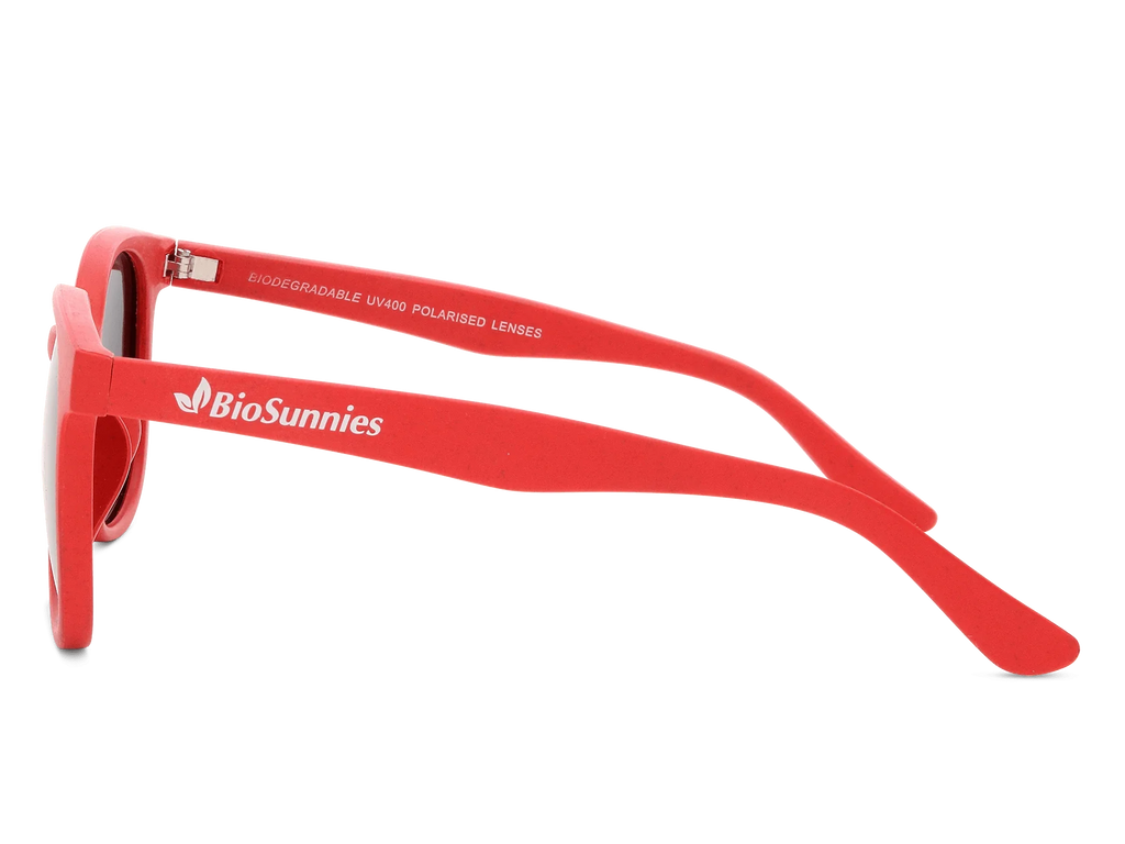 BioSunnies Tropical Sunglasses In Coral Red