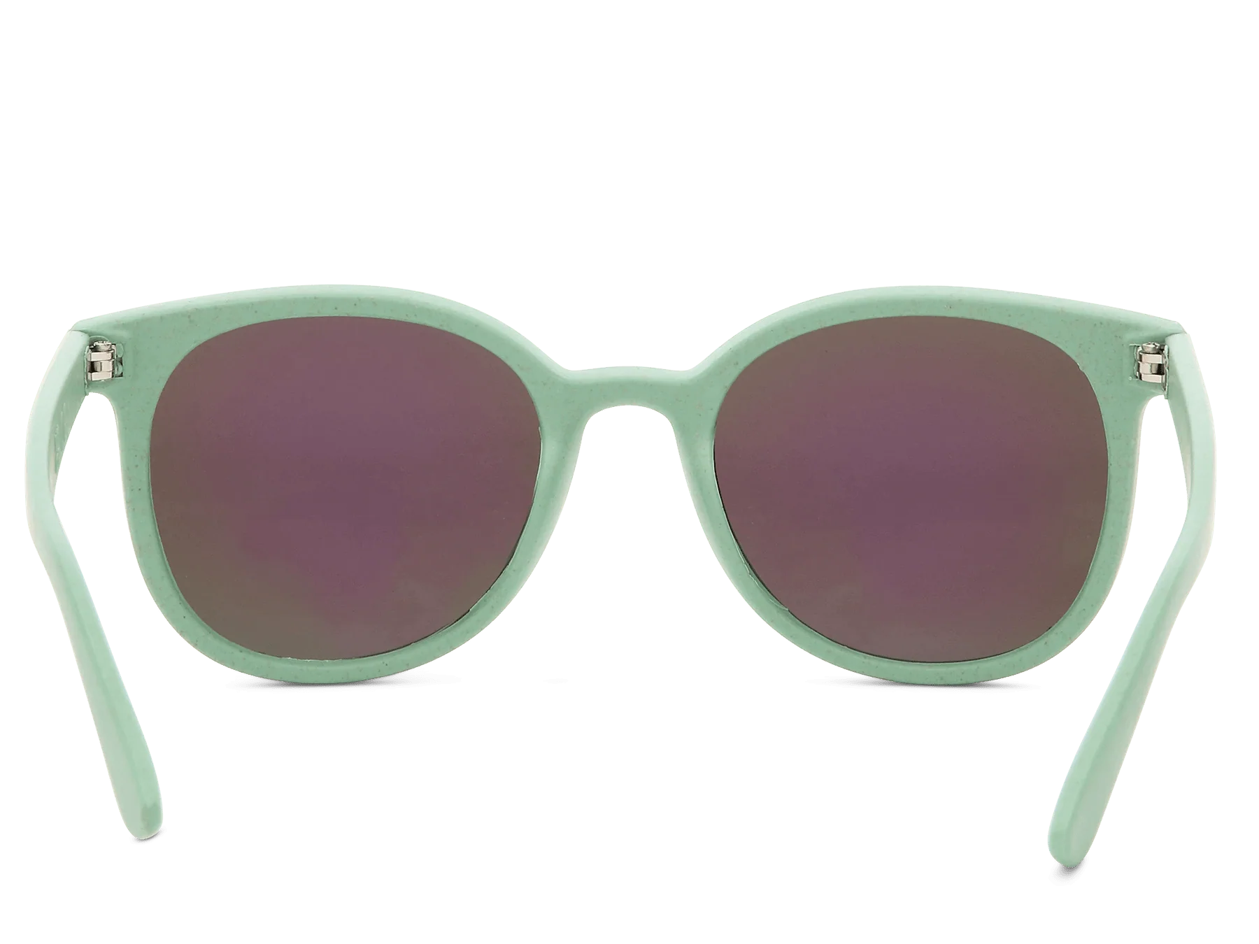 BioSunnies Tropical Mirror Sunglasses In Sea Green
