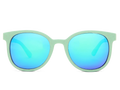 BioSunnies Tropical Mirror Sunglasses In Sea Green