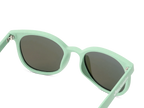 BioSunnies Tropical Mirror Sunglasses In Sea Green