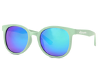 BioSunnies Tropical Mirror Sunglasses In Sea Green