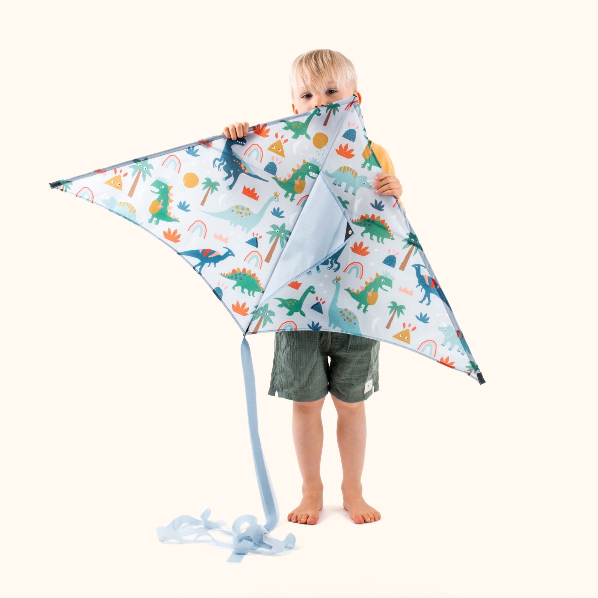 Dino Danger - Sustainable Kite - Kite by Lofty Kites