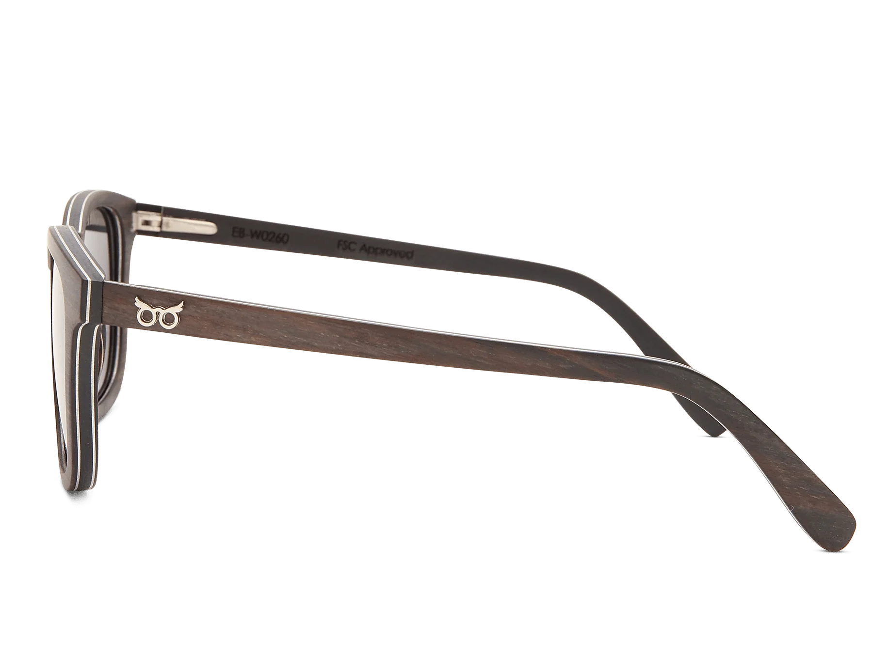Lisbon - Gorgeous walnut and maple sunglasses - Sunglasses by Wildwood